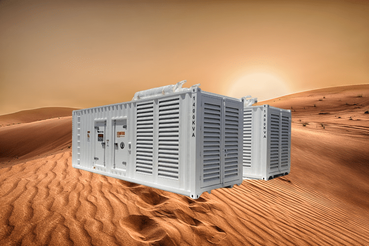 diesel generators in harsh deserts